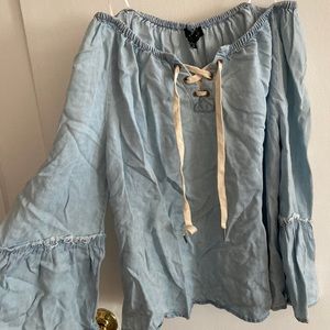 Blue Flair Long Sleeve